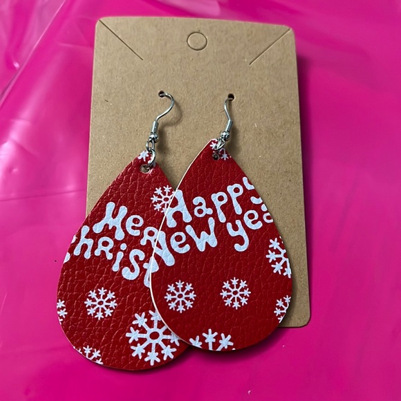 Christmas earrings  NEW 🤩New Year’s or Christmas - Picture 5 of 16
